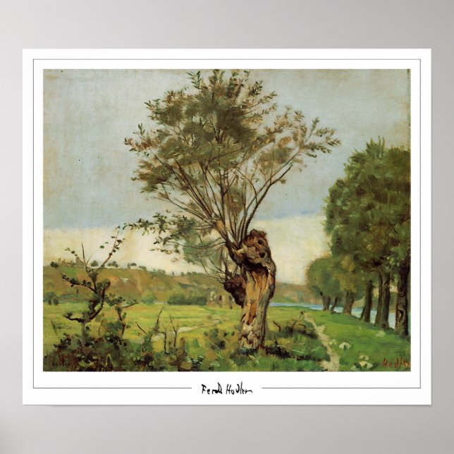 Ferdinand Hodler Zedign Art Poster nº 42 (Frente)