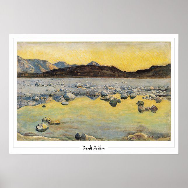 Ferdinand Hodler Zedign Art Poster nº 84 (Frente)