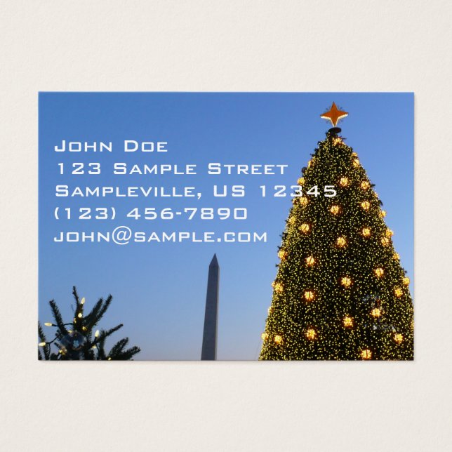 Feriado das Árvores de Natal II em DC (Frente)