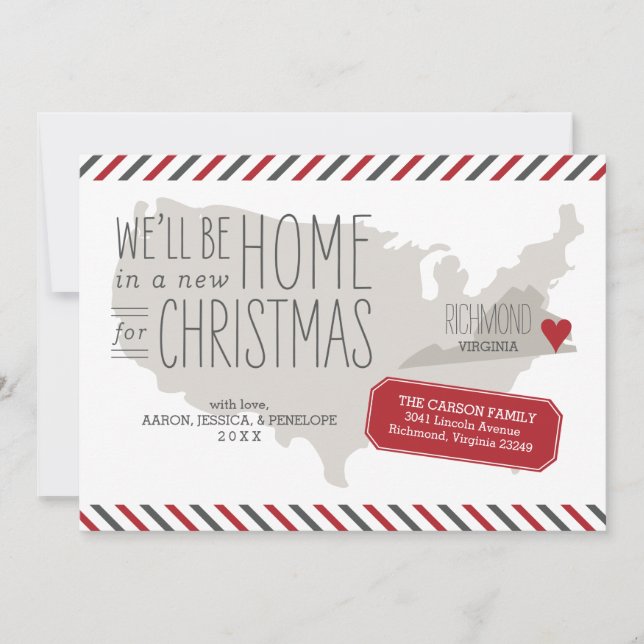 Feriado de Anúncio em Movimento no Natal da Virgín (Frente)