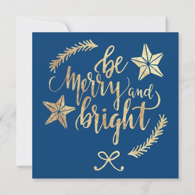 Feriado de Apreciação de Cliente Dourado Moderno (Frente)