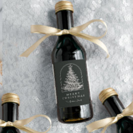 Feriado de Boho do Arco da Árvore de Natal Moderna