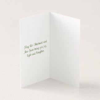 Feriado de Cartão de Natal Deseja Amado