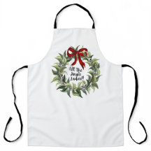 Feriado de Natal Apron - Feriado Jingle Ladies Wre