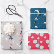 Feriado de Natal Candy Cane e Berry Snowflakes