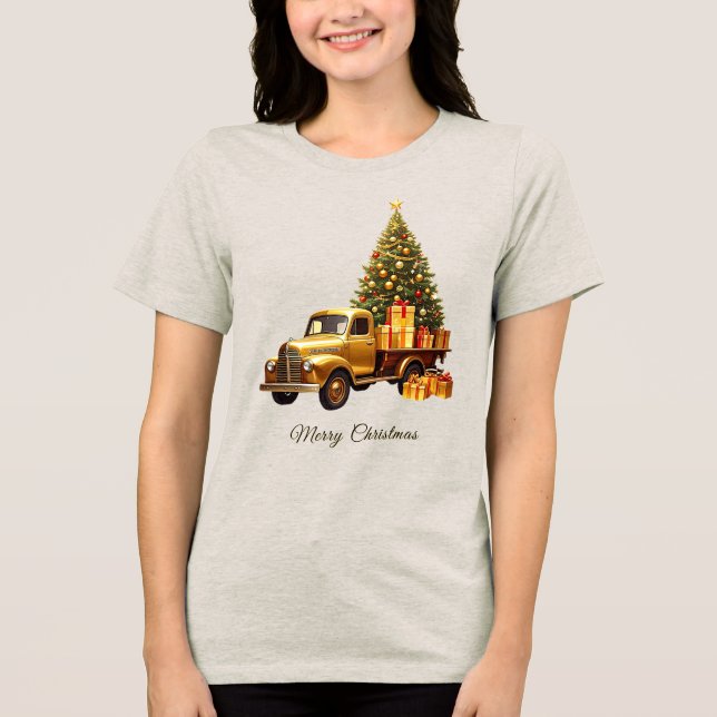 Feriado de Natal de Caminhão Dourado (Frente)