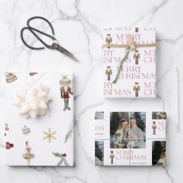 Feriado de Natal Feliz do Nutcracker Moderno