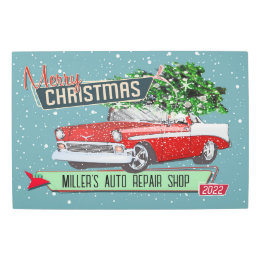 Feriado de Natal para Automóveis Clássicos Retro P