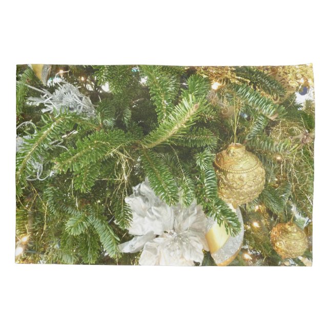 Feriado de Prata e Árvore de Natal Dourada (Verso)