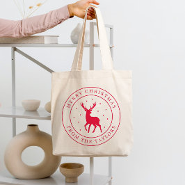 Feriado Deer Reutilizável Bolsa de Natal Bag