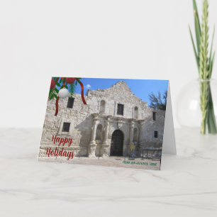Feriado do Cartão de Natal Alamo San Antonio Texas