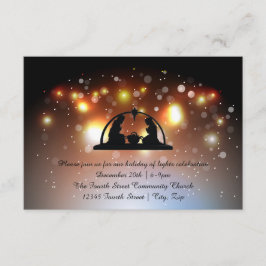 Feriado do Convite para Natal LIghts 3x5