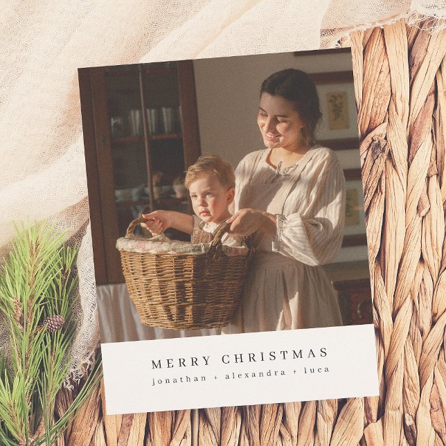 Feriado do Orçamento de Feliz Natal minimalista (Criador carregado)