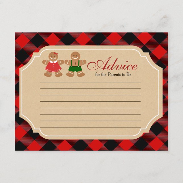 Feriado Gingerpão Sexo Cartão de Aviso de Revenda (Frente)