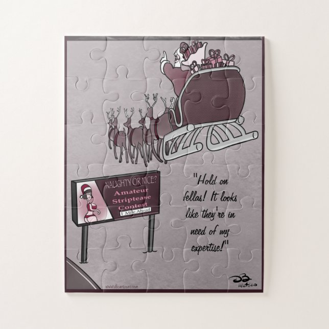 Feriado malvado ou Quebra-cabeça de serra gigante (Vertical)