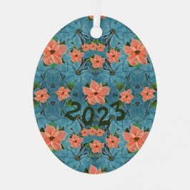 Feriado Pintado de Poinsettia Pastel