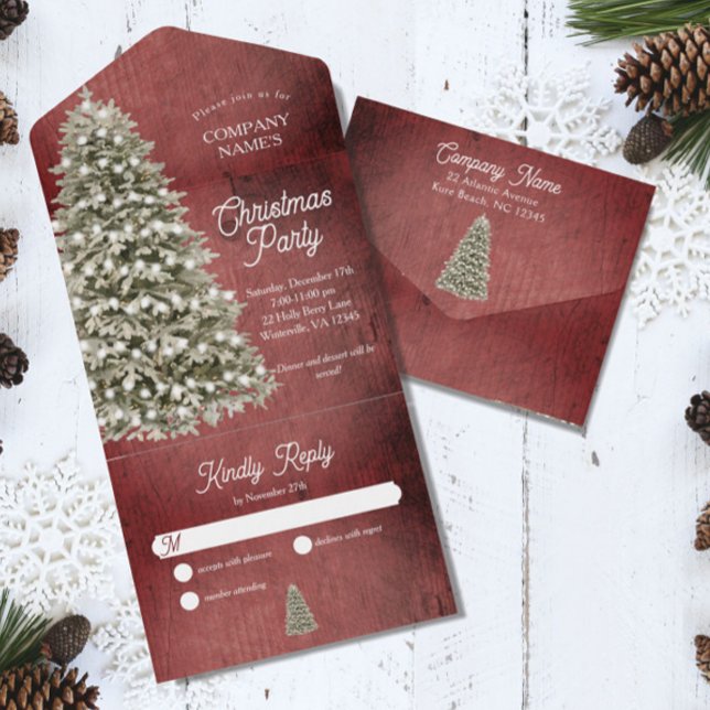 Feriado Vermelho de Festa de Árvore de Natal Russo (Criador carregado)