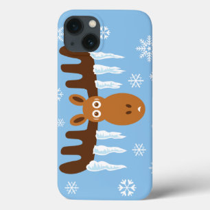 Feriados de Head_Icicle Antlers_Humorous dos alces