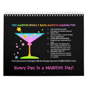 Feriados de MARTINI RECIPE e CALENDÁRIO Sazonal