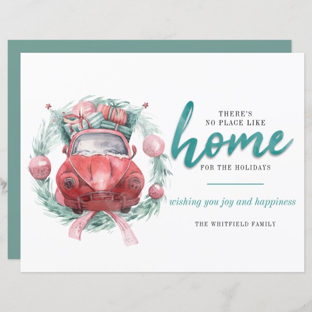 Feriados de Natal De Orçamento Não Há Lugar Como C (Frente/Verso)