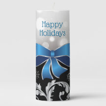 Feriados Elegantes - Vela de 3" x 4"