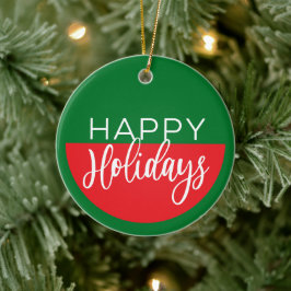 Feriados felizes - Enfeites de natal