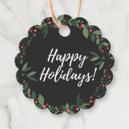 Feriados Felizes Favorecer Etiquetas