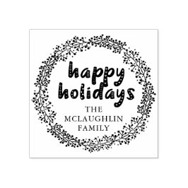 Feriados Felizes Feriados Feriados Carimbo de Borr