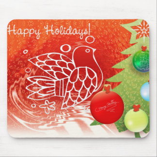 Feriados Mousepad do Natal feliz