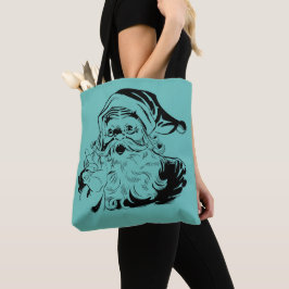 Feriados Santa Clause Tote Tote de Natal
