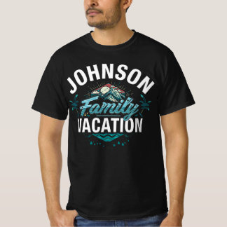 Férias da Família Johnson Camiseta de Viagem Combi