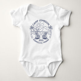 Férias de Praia da Família Personalizadas Camiseta