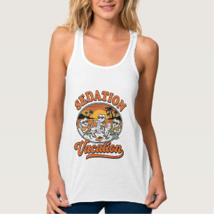 Férias de Sedação Camisa de Humor Odontológico Ret