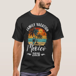 Férias em Família 2026 Camisas de Verão Vintage Mé