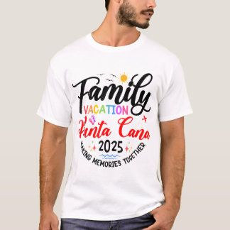 Férias em Família Punta Cana 2025 Camisas Iguais d