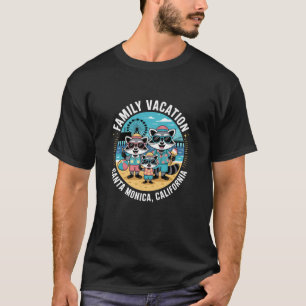 Férias em Família Santa Mônica Califórnia Camisa C