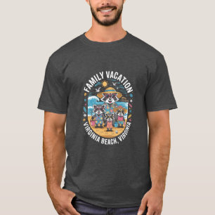 Férias em Família Virginia Beach Virginia Camiseta