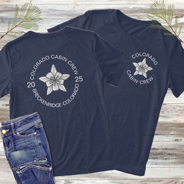 Férias Familiares Correspondentes Azul Preto e Mar (Criador carregado)