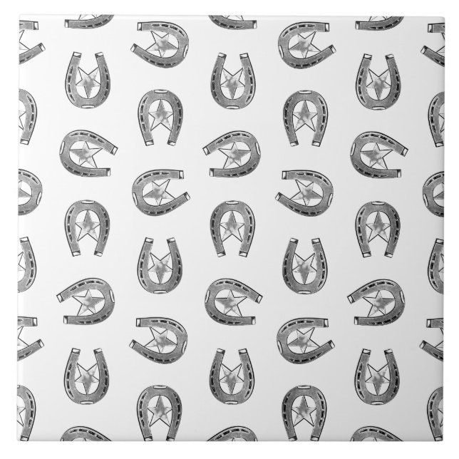 Ferradura antiga com COR PERSONALIZADA do padrão e (Frente)