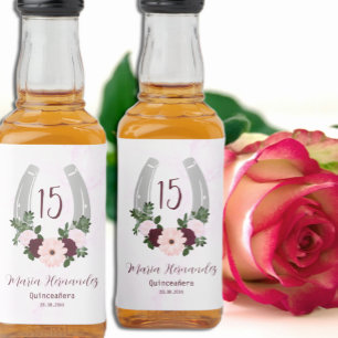 Ferradura Floral Ocidental Quinceanera