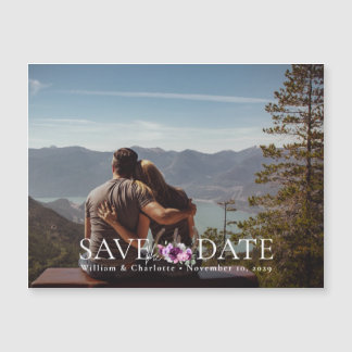 Ferraduras Florais Salve o Cartão Magnético de Dat