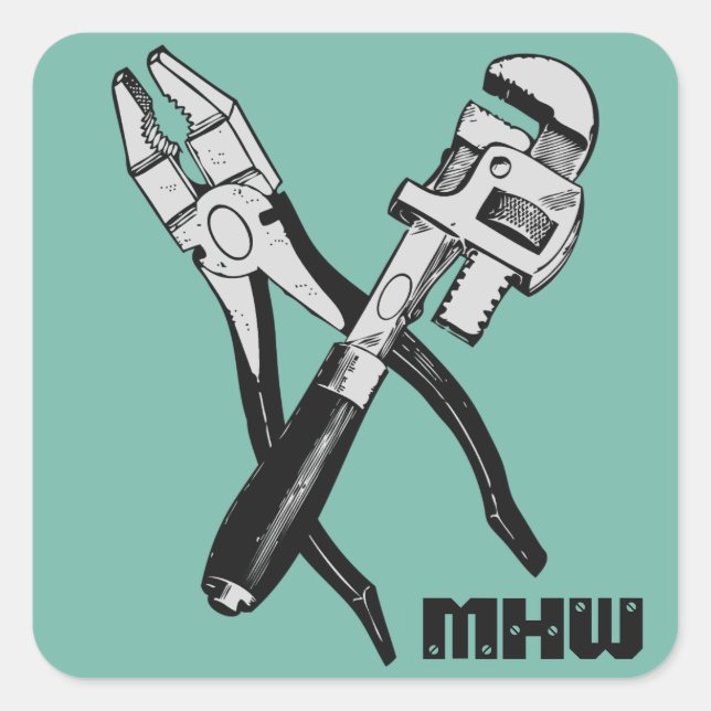 FERRAMENTAS adesivos personalizados (Frente)