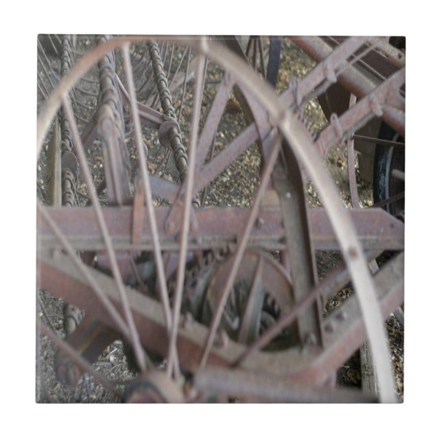 Ferramentas antigas da fazenda (Frente)