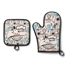 Ferramentas de cozinha desenhada à mão para Pai no