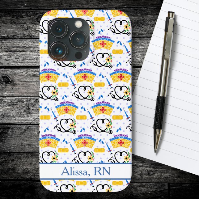 Ferramentas de Enfermagem Coloridas em Bolinhas Az (Criador carregado)