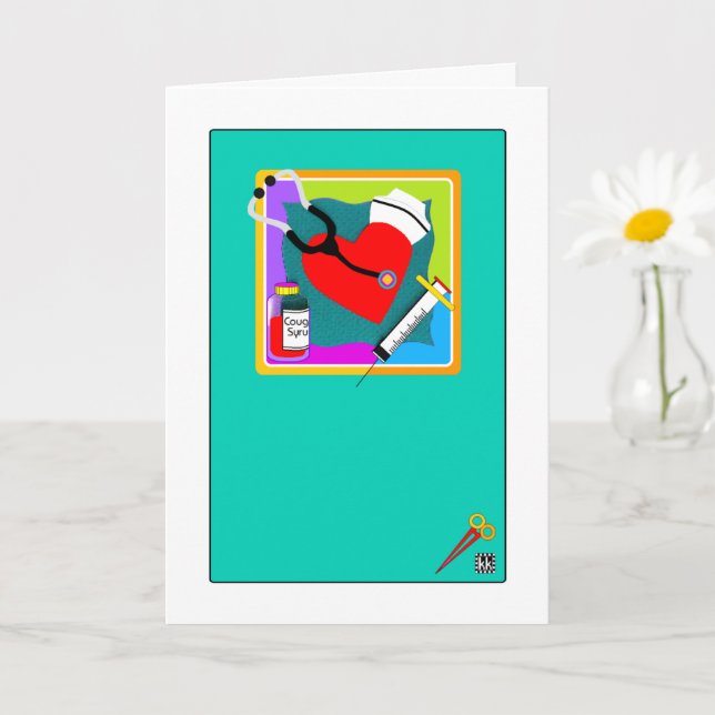 Ferramentas de Enfermeiro Obtêm Bem Cartão (Planta pequena)