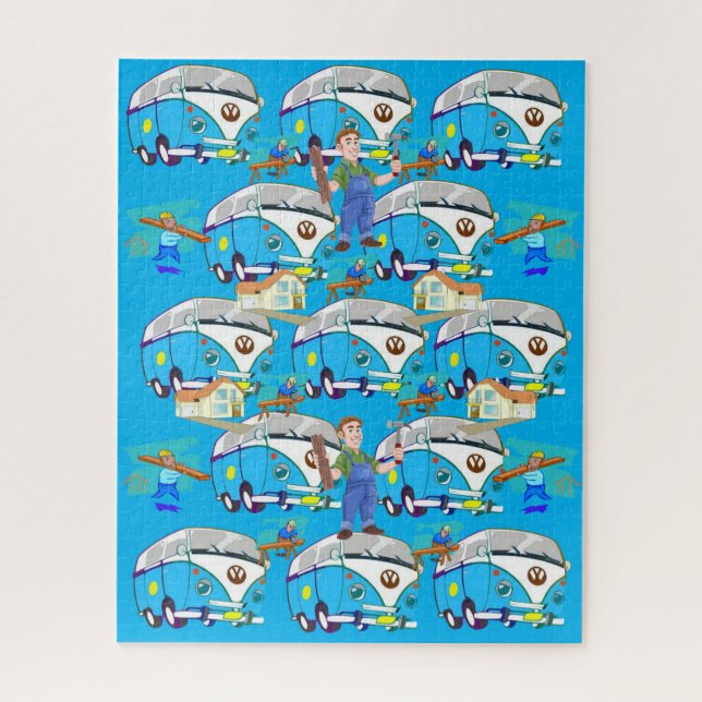 Ferramentas do Quebra-cabeça Carpenter (Vertical)