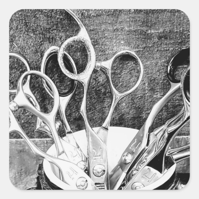 Ferramentas dos adesivos Trade - Hair Stylist (Frente)