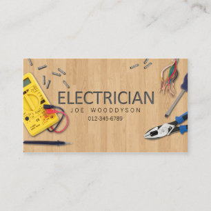 Ferramentas elétricas Cartão de visita para elet