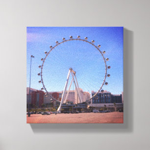 Ferris Wheel em Alto Rolo Las Vegas #2-2 Canvas